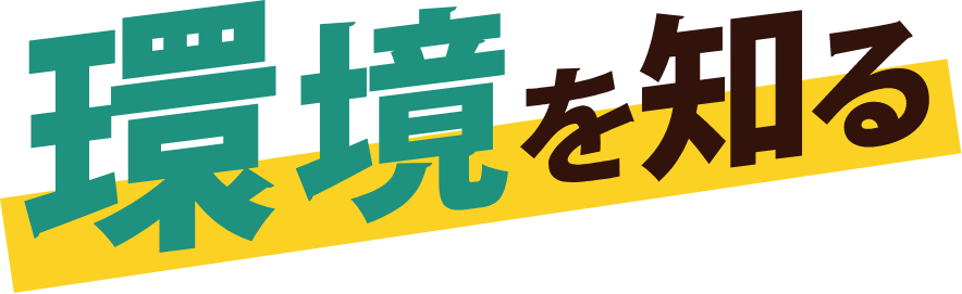 環境を知る