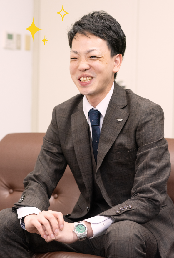 インタービュー写真