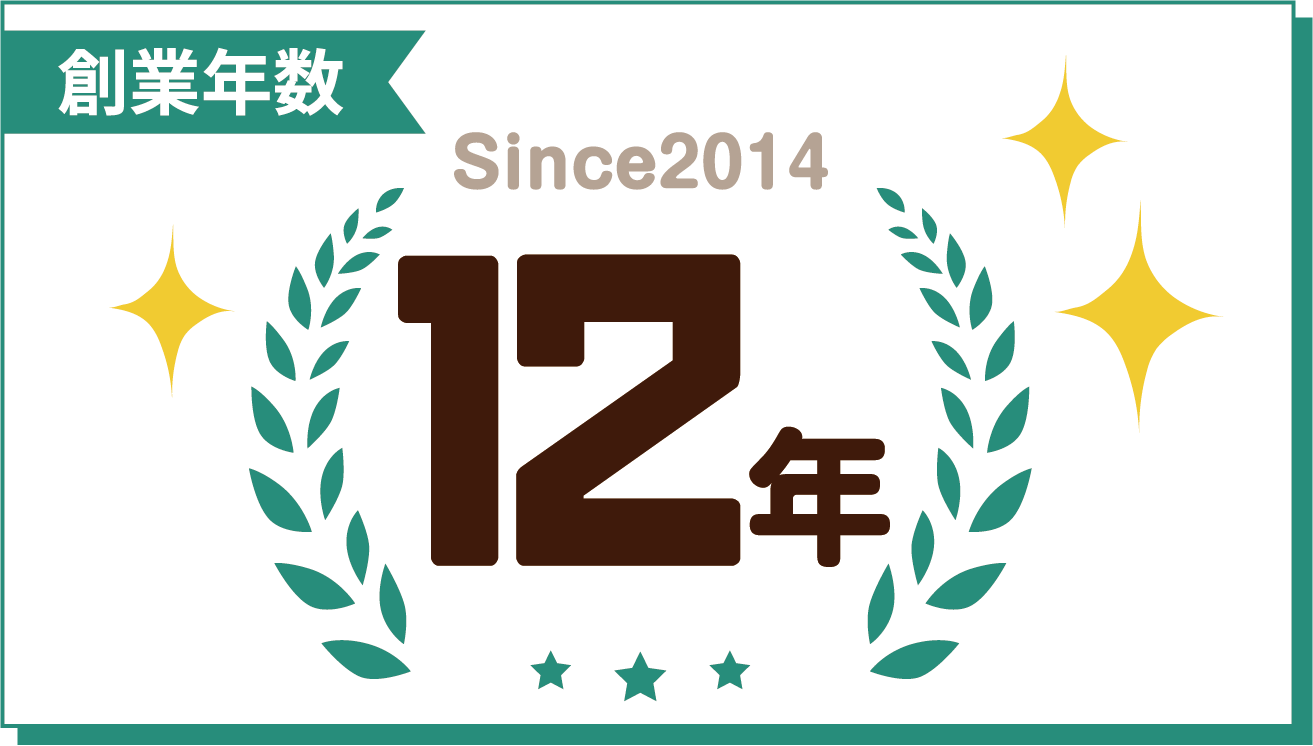 創業年数11年
